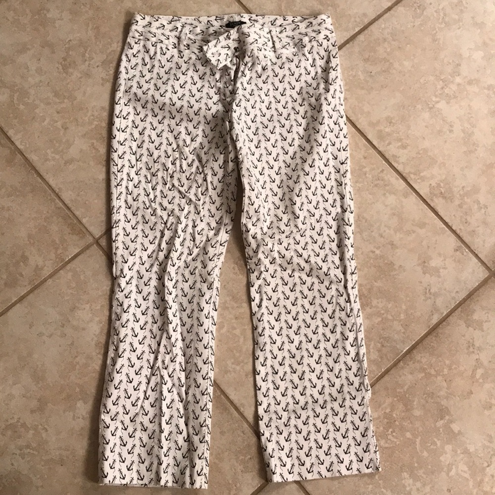 Jcrew wide leg/stretch crop